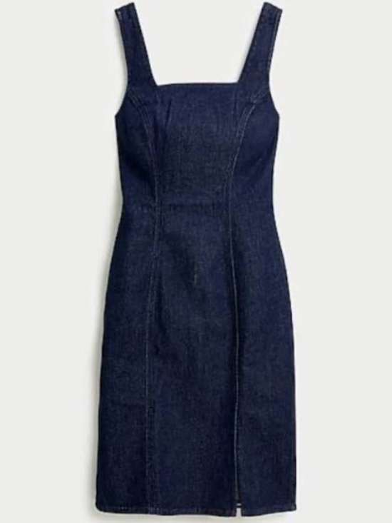 J. Crew Dresses & Skirts - J Crew Denim midi dress in Nantucket - size 4